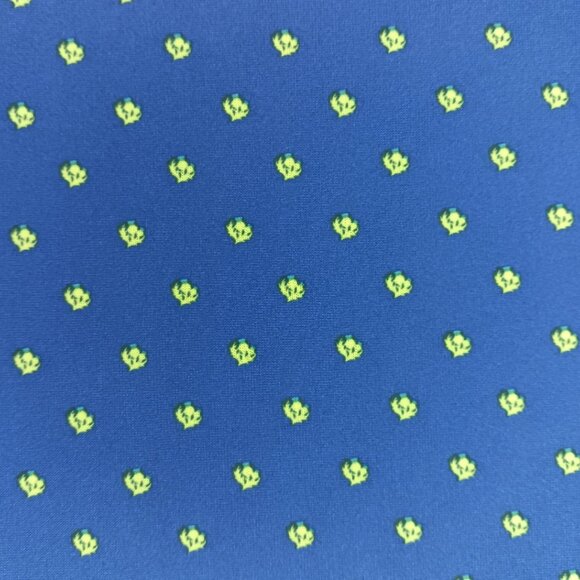 Donald Ross Mens Large Golf Polo Mill Creek Golf Course Blue With Tree Design - Picture 4 of 7